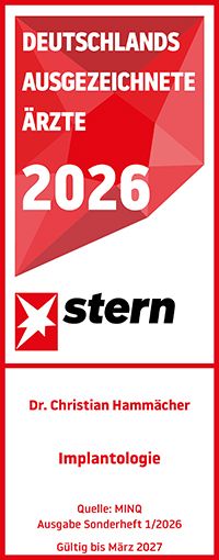 Stern Siegel Dr. Christian Hammächer Implantologie 2026