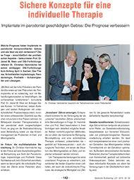 Bericht Conti Kurs Zahnarzt Dr. Hammächer, Prof. Dr. Stein