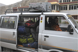 bulli Bauern ladakh Indien zahnmedizinische Versorgung